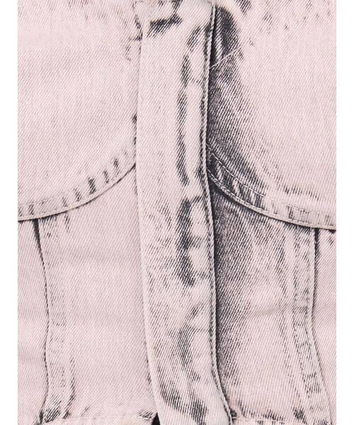 【SET UP対応】ガーターデニムビスチェ（その他トップス）｜MURUA（ムルーア）