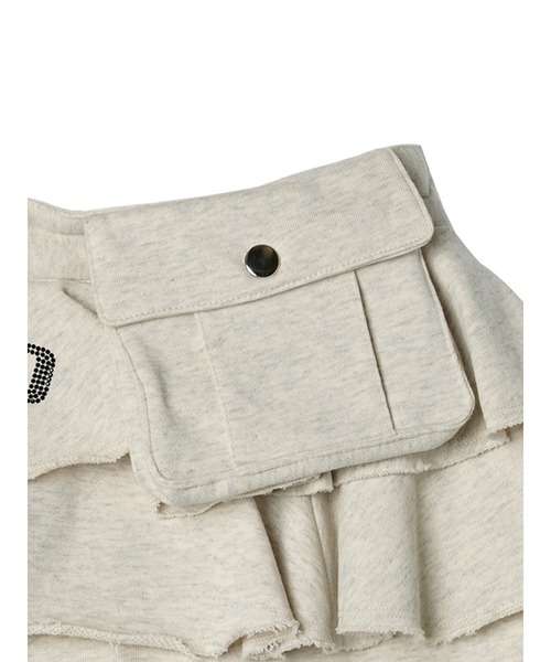 PAMEO POSE（パメオポーズ）の「I Heart PP Sweat Mini Belt（ベルト・レディース・グレー/ピンク/ブラック・FREE）」の11枚目の写真
