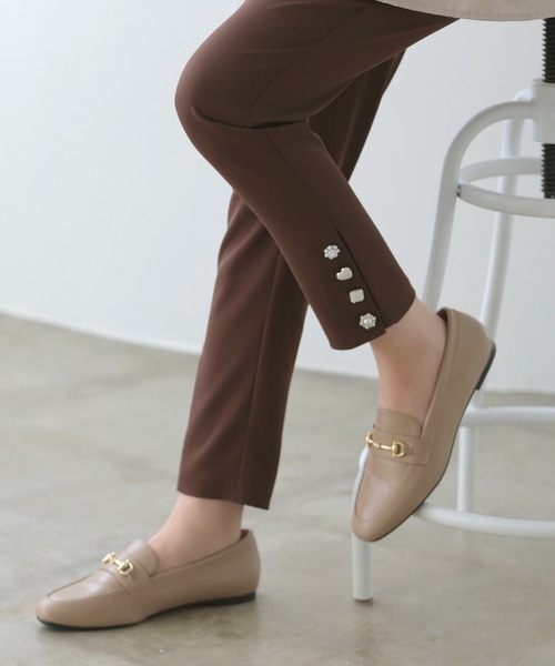 MERAKI(メラキ)の「ビジューパンツ(その他パンツ・レディース・アイボリー/ブラック/グレー/ブラウン/ベージュ・L/M/S)」の6枚目の写真