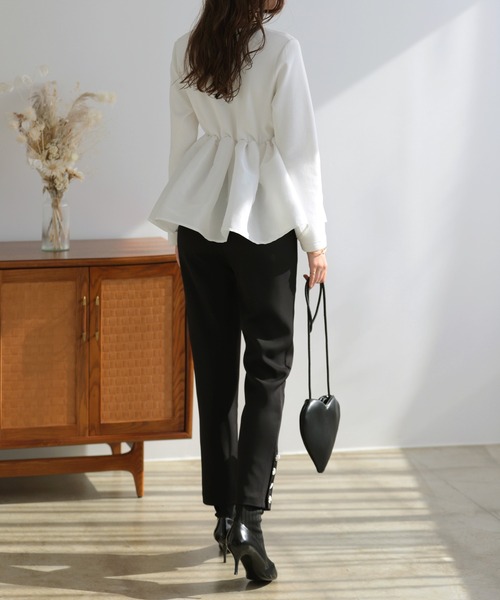 MERAKI(メラキ)の「ビジューパンツ(その他パンツ・レディース・アイボリー/ブラック/グレー/ブラウン/ベージュ・L/M/S)」の18枚目の写真