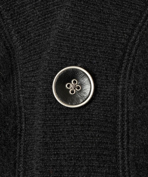 THE PERMANENT EYE(ザパーマネントアイ)の「CASHMERE REVERSIBLE CARDIGAN(カーディガン/ボレロ・メンズ・ブラック/ダークオレンジ/ブルー/グリーン/ダークグレー・48/44)」の16枚目の写真