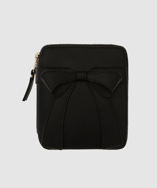 Wallet COMME des GARCONS（ウォレットコム デギャルソン）の「BIG BOW (8Z-O210-051)（財布・メンズ・レッド/ブラック・FREE）」の2枚目の写真