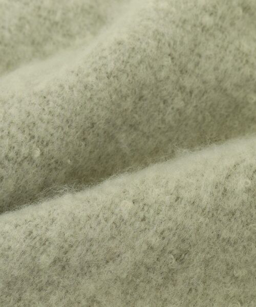 Green Parks(グリーンパークス)の「・ソリッドスラブニットマフラー(マフラー・レディース・オレンジ/ライトグレー/ライトグリーン/ブラック/ブルー/オフホワイト・FREE)」の10枚目の写真