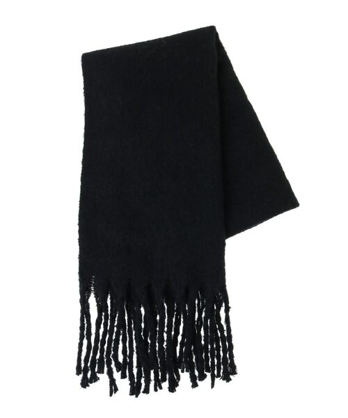 Green Parks(グリーンパークス)の「・ソリッドスラブニットマフラー(マフラー・レディース・オレンジ/ライトグレー/ライトグリーン/ブラック/ブルー/オフホワイト・FREE)」の14枚目の写真