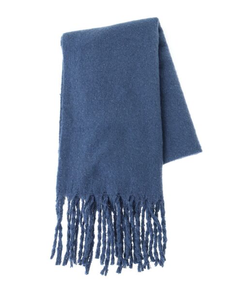 Green Parks(グリーンパークス)の「・ソリッドスラブニットマフラー(マフラー・レディース・オレンジ/ライトグレー/ライトグリーン/ブラック/ブルー/オフホワイト・FREE)」の17枚目の写真