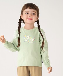 SHIPS Colors（シップス カラーズ）の「SHIPS Colors: 80～130cm / ショルダー レース ロゴ スウェット◇（スウェット）」