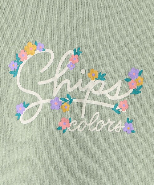 SHIPS Colors(シップス カラーズ)の「SHIPS Colors: 80~130cm / ショルダー レース ロゴ スウェット◇(スウェット・キッズ・グリーン/ピンク・80/90/100/110/120/130)」の8枚目の写真