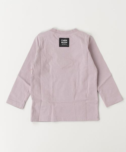 CHEEK ROOM（チークルーム）の「CHEEK ROOM/チークルーム パンケーキロングＴシャツ（Tシャツ/カットソー・キッズ・ピンク/ラベンダー/アイボリー・90cm/100cm/110cm/120cm/130cm/80ｃｍ）」の7枚目の写真