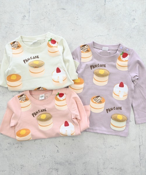 CHEEK ROOM（チークルーム）の「CHEEK ROOM/チークルーム パンケーキロングＴシャツ（Tシャツ/カットソー・キッズ・ピンク/ラベンダー/アイボリー・90cm/100cm/110cm/120cm/130cm/80ｃｍ）」の11枚目の写真