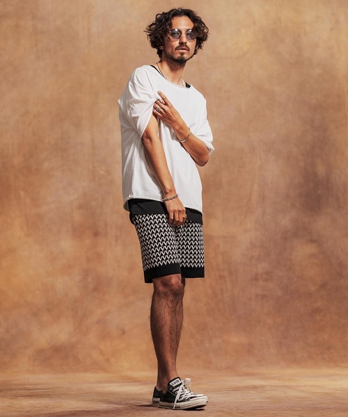 みーくん　 mt9431-ルーズネックカットソー（Tシャツ/カットソー）｜Jih