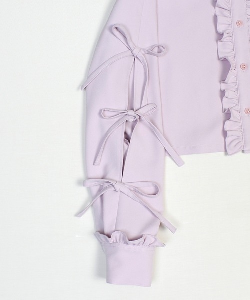 MILK(ミルク)の「Ribbon トップス(シャツ/ブラウス・レディース・A/B・FREE)」の11枚目の写真