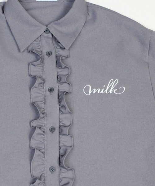 MILK(ミルク)の「Ribbon トップス(シャツ/ブラウス・レディース・A/B・FREE)」の12枚目の写真