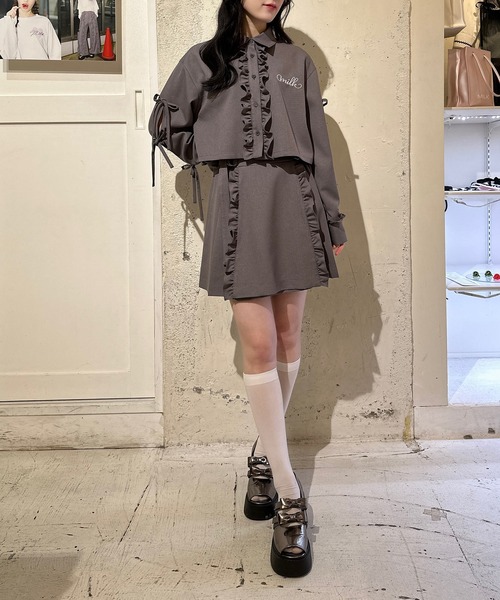 MILK(ミルク)の「Ribbon トップス(シャツ/ブラウス・レディース・A/B・FREE)」の9枚目の写真