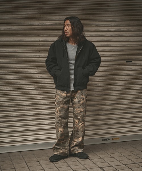 ALL RUNS（オールランズ）の「迷彩デニムパンツ（デニムパンツ・メンズ・ブルー系/イエロー系/ピンク系/カモフラージュ・S/M/L）」の9枚目の写真