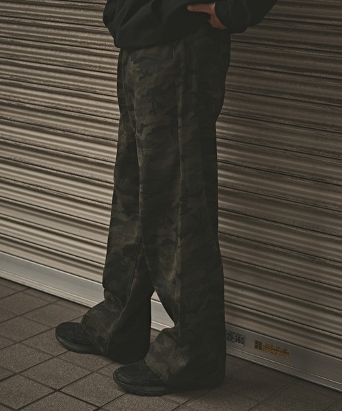 ALL RUNS（オールランズ）の「迷彩デニムパンツ（デニムパンツ・メンズ・ブルー系/イエロー系/ピンク系/カモフラージュ・S/M/L）」の18枚目の写真