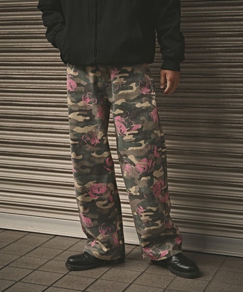 迷彩デニムパンツ（デニムパンツ）｜ALL RUNS（オールランズ）の