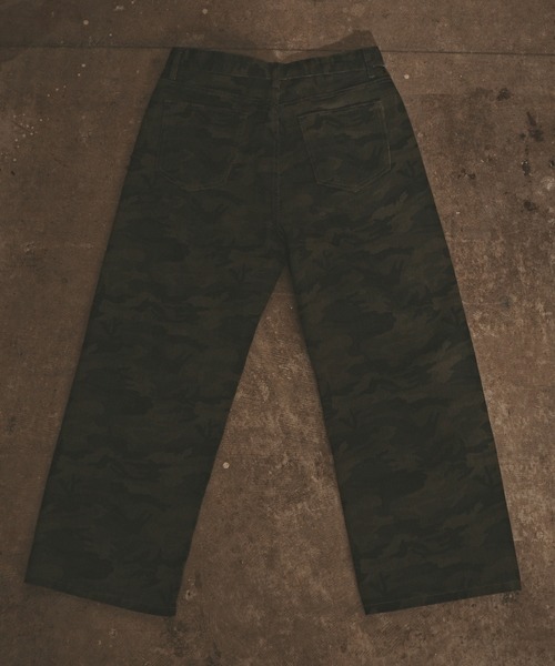 ALL RUNS（オールランズ）の「迷彩デニムパンツ（デニムパンツ・メンズ・ブルー系/イエロー系/ピンク系/カモフラージュ・S/M/L）」の16枚目の写真