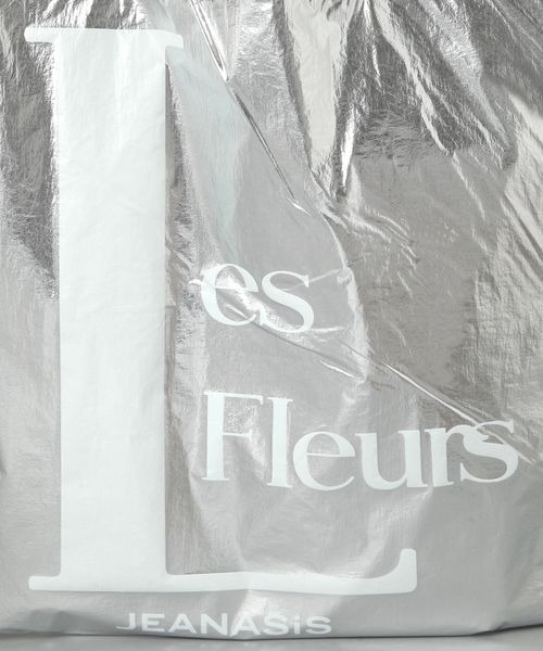 JEANASIS(ジーナシス)の「【Les Fleurs】 BIGトート/319796(トートバッグ・レディース・ブラック/シルバー/グリーン系その他・FREE)」の12枚目の写真