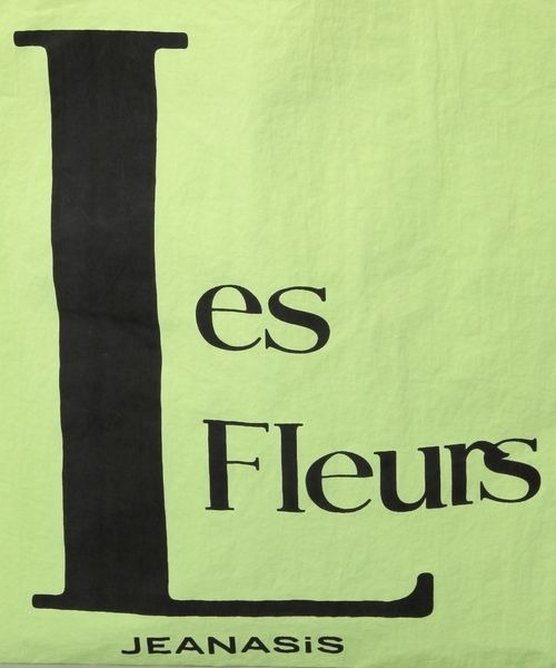 JEANASIS(ジーナシス)の「【Les Fleurs】 BIGトート/319796(トートバッグ・レディース・ブラック/シルバー/グリーン系その他・FREE)」の13枚目の写真