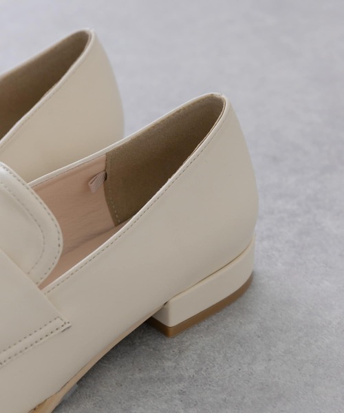 SENSE OF PLACE by URBAN RESEARCH（センスオブプレイスバイアーバンリサーチ）の「コインローファー（ローファー・レディース・ブラック/アイボリー/シルバー・MEDIUM/LARGE/SMALL）」の10枚目の写真