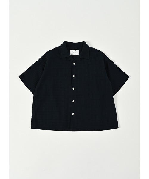 East End Highlanders / オープンカラー刺し子シャツ