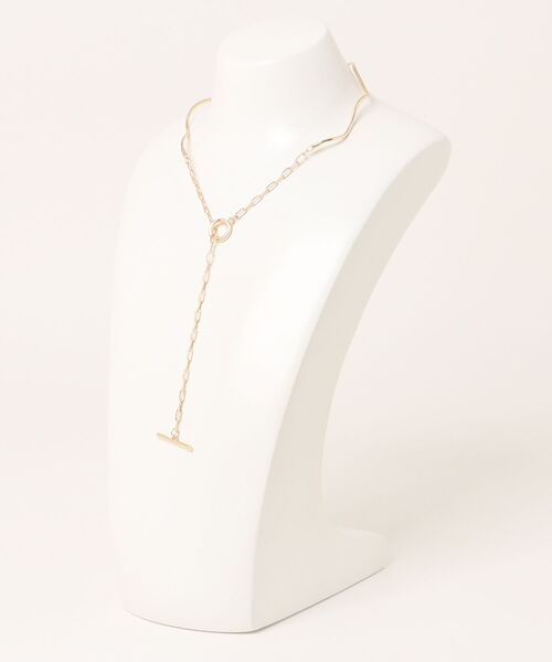 CIAOPANIC TYPY(チャオパニックティピー)の「【2025年S/S新作】lilマンテルチェーンチョーカー(ネックレス・レディース・シルバー/ゴールド・ONE SIZE)」の16枚目の写真