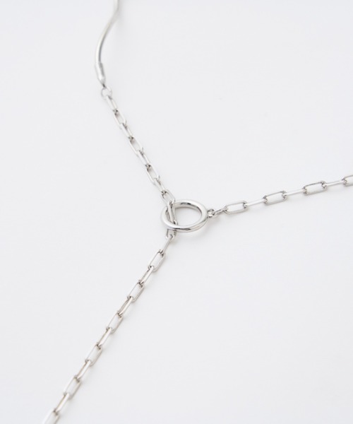 CIAOPANIC TYPY(チャオパニックティピー)の「【2025年S/S新作】lilマンテルチェーンチョーカー(ネックレス・レディース・シルバー/ゴールド・ONE SIZE)」の9枚目の写真