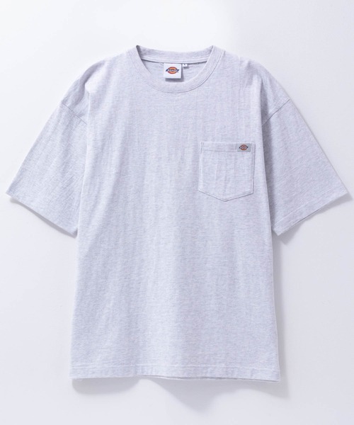 綿100%】DICKIES ポケット付き 無地Tシャツ（Tシャツ/カットソー