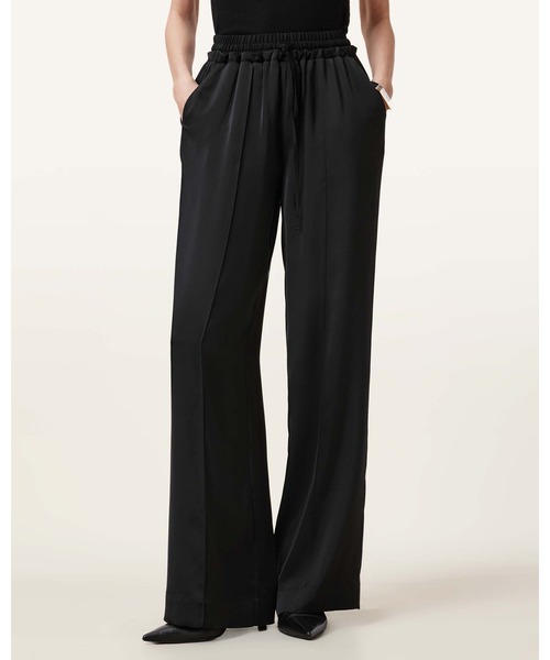 ALLSAINTS（オールセインツ）の「ALBA SATIN TROUSER | ALBA サテン トラウザー（その他パンツ・レディース・ブラック・XS/S/M/L）」の10枚目の写真
