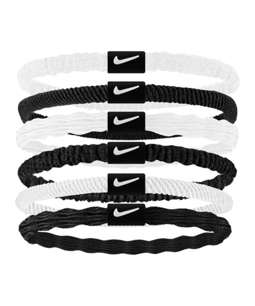 NIKE（ナイキ）の「【NIKE/ナイキ 】フレックス ヘアタイ 6本セット（ヘアゴム・メンズ・ブラック/マルチ/その他/その他1/その他2/その他3/その他4・FREE）」の4枚目の写真