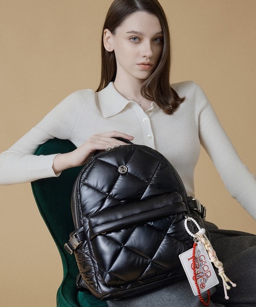 METROCITY（メトロシティ）の「【メトロシティ】LUCKY SNAKE バックパック 通勤・通学用（バックパック/リュック・レディース・ブラック/ネイビー・FREE）」の6枚目の写真