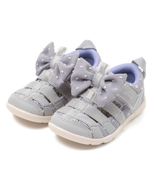 IFME（イフミー）の「KIDS｜ifme CALIN ビッグリボンウォーターシューズ（サンダル・キッズ・ピンク/ホワイト/パープル・15.0cm/15.5cm/16.0cm/16.5cm/17.0cm/17.5cm/18.0cm/18.5cm/19.0cm/19.5cm/20.0cm/20.5cm/21.0cm）」の2枚目の写真