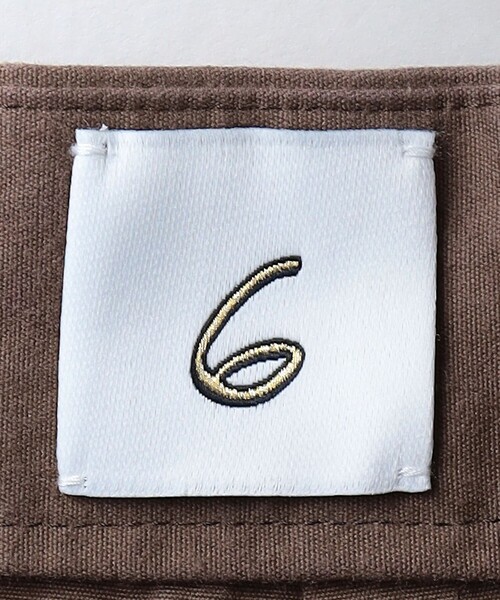 6(ロク)の「<6(ROKU)>コットン チノ ワイド パンツ(チノパンツ・レディース・ワインレッド/ベージュ・38/36/34/32)」の17枚目の写真