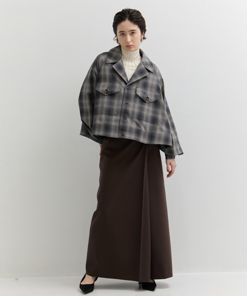 TODAYFUL/トゥデイフル】Twill Wrap Skirt/ツイルラップスカート