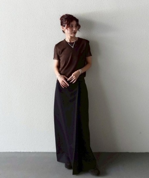 TODAYFUL/トゥデイフル】Twill Wrap Skirt/ツイルラップスカート