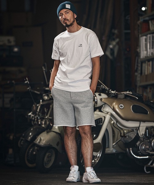 wjk reluxe（ダブルジェーケーリラックス）の「mp13271-heavy urake cut off shorts ショートパンツ（その他パンツ・メンズ・ブラック/トップグレー/チャコール・S/M/L）」の13枚目の写真