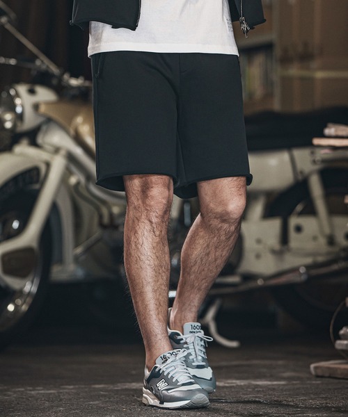 wjk reluxe（ダブルジェーケーリラックス）の「mp13271-heavy urake cut off shorts ショートパンツ（その他パンツ・メンズ・ブラック/トップグレー/チャコール・S/M/L）」の17枚目の写真