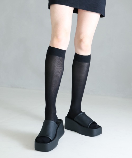 VIVIAN(ヴィヴィアン)の「厚底カバーサンダル ZOZOTOWN+オフィシャルサイト限定商品(サンダル・レディース・シルバー/ブルー/アイボリー/ブラック・LL/L/M/S)」の18枚目の写真