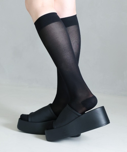 VIVIAN(ヴィヴィアン)の「厚底カバーサンダル ZOZOTOWN+オフィシャルサイト限定商品(サンダル・レディース・シルバー/ブルー/アイボリー/ブラック・LL/L/M/S)」の16枚目の写真