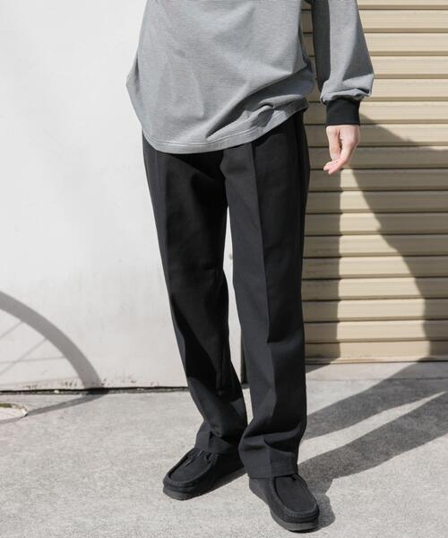 FORK&SPOON(フォークアンドスプーン)の「FORK&SPOON ホップサックテーパードパンツ(その他パンツ・メンズ・ブルー系その他/ブラック・5/4)」の8枚目の写真