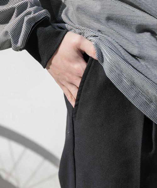 FORK&SPOON(フォークアンドスプーン)の「FORK&SPOON ホップサックテーパードパンツ(その他パンツ・メンズ・ブルー系その他/ブラック・5/4)」の9枚目の写真