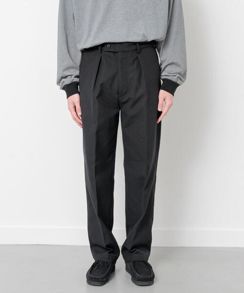 FORK&SPOON(フォークアンドスプーン)の「FORK&SPOON ホップサックテーパードパンツ(その他パンツ・メンズ・ブルー系その他/ブラック・5/4)」の11枚目の写真