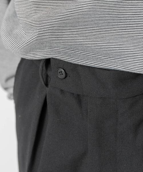 FORK&SPOON(フォークアンドスプーン)の「FORK&SPOON ホップサックテーパードパンツ(その他パンツ・メンズ・ブルー系その他/ブラック・5/4)」の14枚目の写真