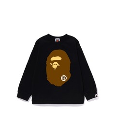 BIG APE HEAD LS TEE（Tシャツ/カットソー）｜A BATHING APE（ア