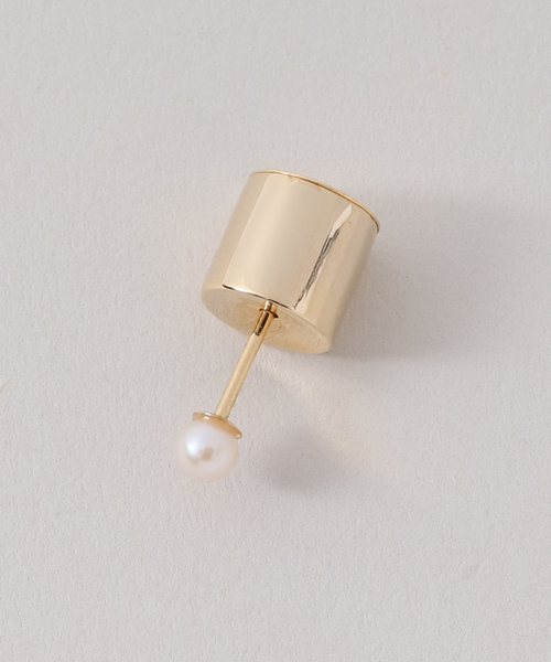 Noble(ノーブル)の「AYUS/アユス Akoya Pearl ピアス (3.5-4.0mm)(ピアス(両耳用)・レディース・ゴールド・FREE)」の3枚目の写真