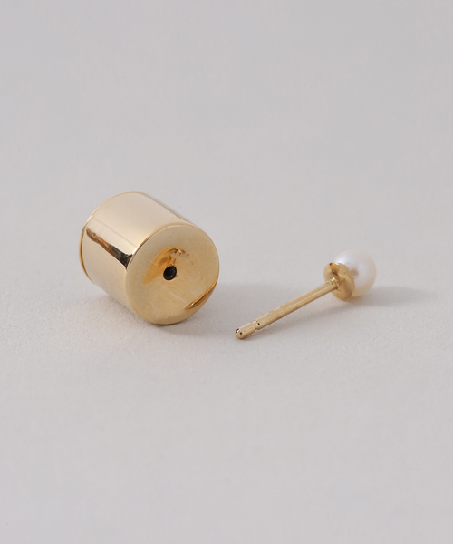 Noble(ノーブル)の「AYUS/アユス Akoya Pearl ピアス (3.5-4.0mm)(ピアス(両耳用)・レディース・ゴールド・FREE)」の5枚目の写真