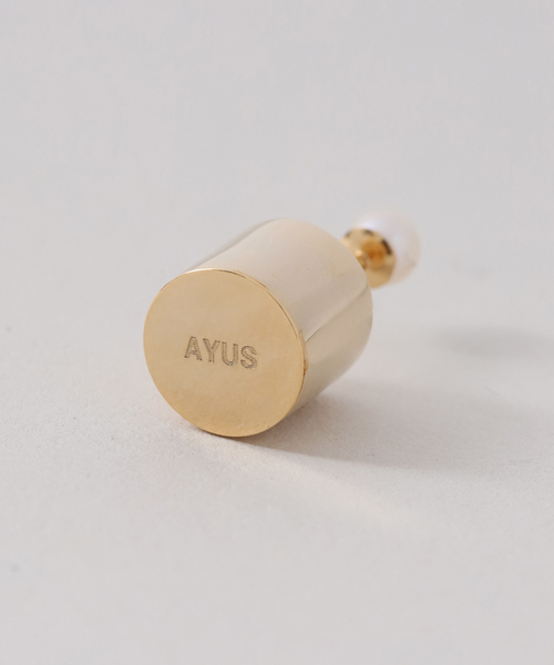 Noble(ノーブル)の「AYUS/アユス Akoya Pearl ピアス (3.5-4.0mm)(ピアス(両耳用)・レディース・ゴールド・FREE)」の8枚目の写真