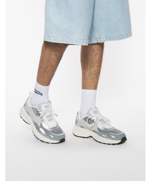 Maison Kitsune（メゾンキツネ）の「SORA RUNNERS（スニーカー・メンズ・グレー・41/42/43/44）」の6枚目の写真