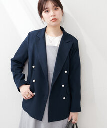 natural couture | 【WEB限定】osonoパール釦テーラードジャケット(その他アウター)