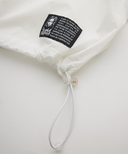 セール】FACE LABEL SHEER SHIRT JACKET（シャツ/ブラウス）｜X